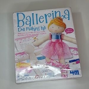 NWT Sealed Ballerina Doll making kit